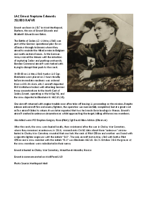 A preview of a PDF biography for Edwards, Ernest Neptune
